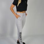 Tepláky Dámske / HardWorkout Sweatpants SLIM / Šedá / v1131