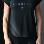 Tričko Dámske / Strong Lady T-Shirt / Holo / Čierna / v1339
