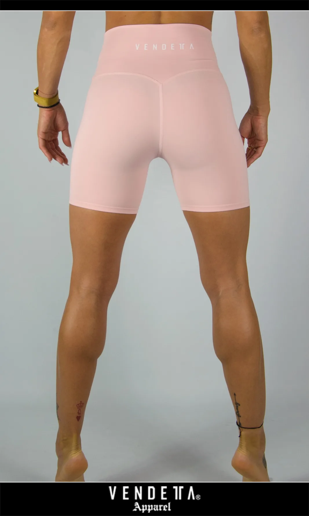 v1489 Light Pink__a Kraťasy Krátke Ženy / SHORTS - FIT FASHION 01 / Ružová / v1489 – Obrázok 1