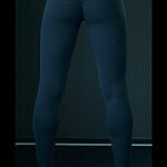 Legíny Dámsky / FIT FASHION Diamont Leggings Push-UP 1 / Čierna / v1357