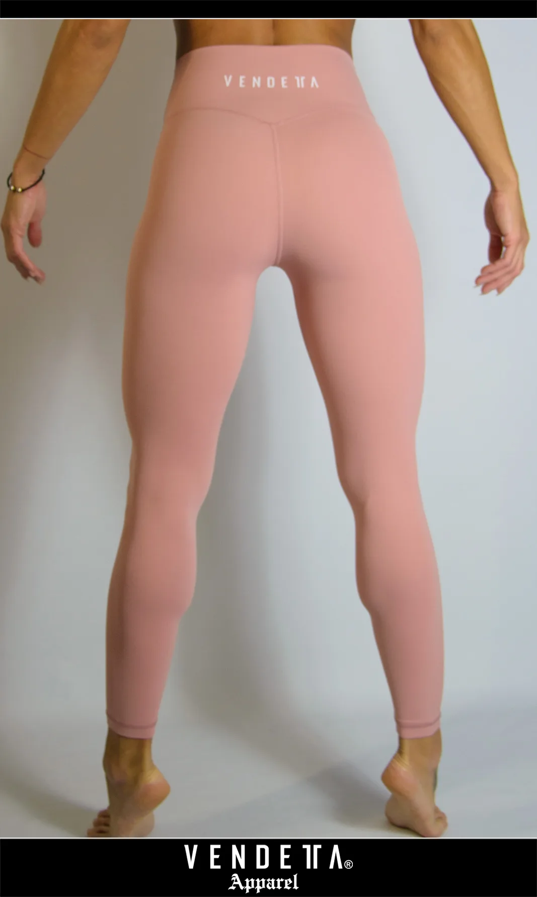 Legíny Dámsky / Leggings Classic / Ružová / v1493 – Obrázok 1