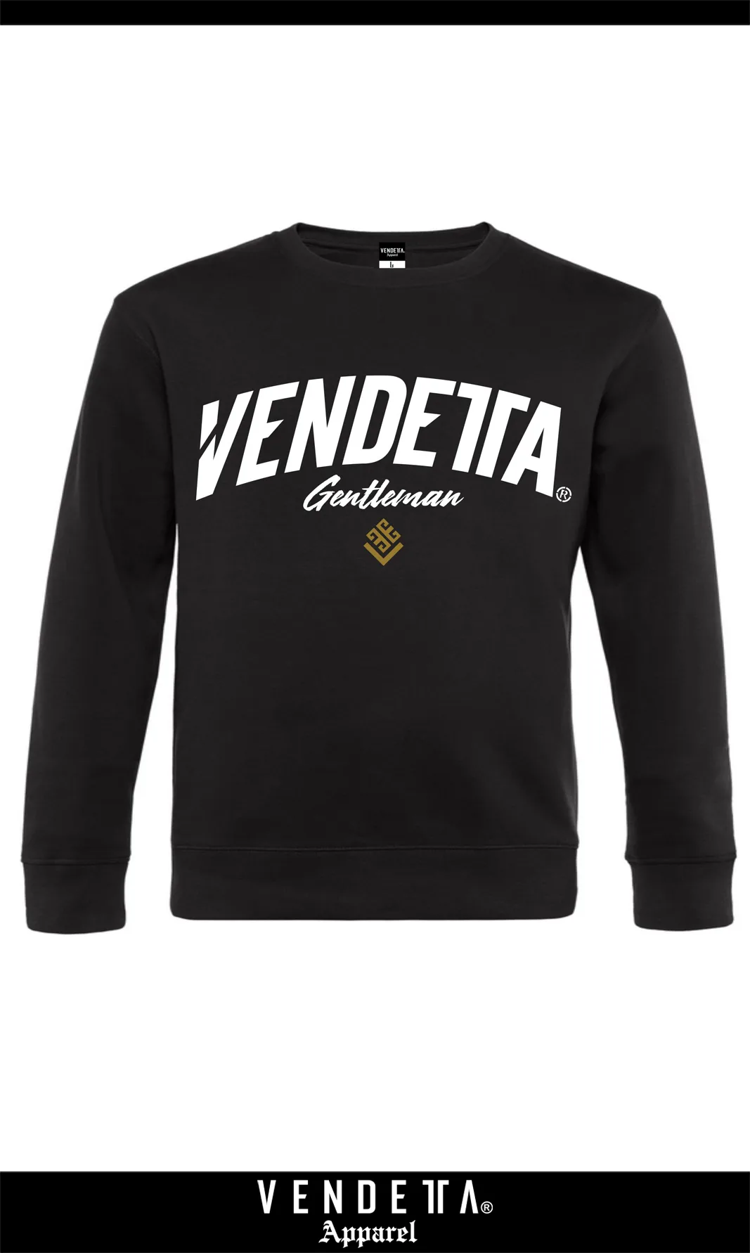 Mikina Pánska / CLASSIC Hoodie / Čierna / v1571 – Obrázok 1