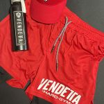 Kraťasy Sport Muži / Sport Shorts / Hardgym no2 / Červená / v1556