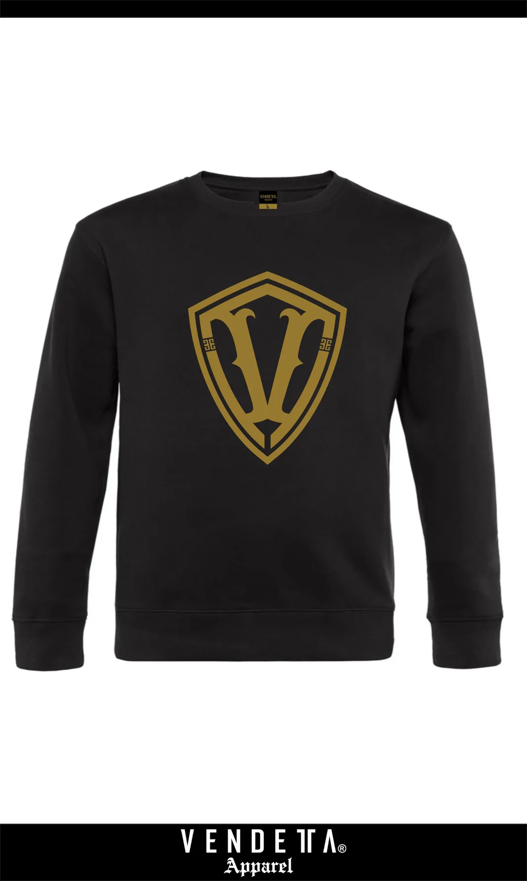 Mikina Pánska / CLASSIC Hoodie / Čierna / v1570 – Obrázok 1