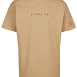 Tričko Pánske / T-shirt Oversize 1 / Natural-Gold / v1647