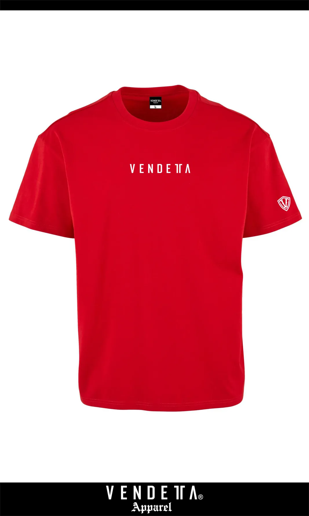 v1647 red__a Tričko Pánske / T-shirt Oversize 1 / Červená / v1647 – Obrázok 1