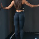 Legíny Bezšvové Dámsky / Leggings PushUP-2 / Čierna / v1673