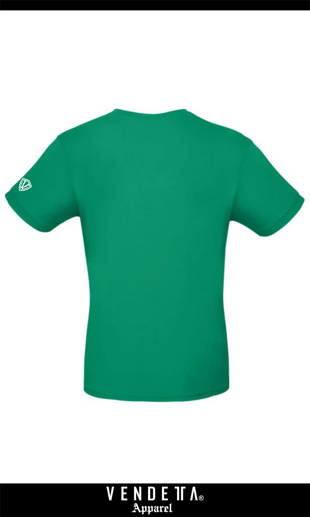 Tričko Pánske / T-Shirt Classic / Zelená / v1649 – Obrázok 3