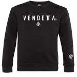 Mikina Dámska / CLASSIC sweatshirt / Čierna - Biela / v1661