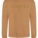 Mikina Dámska / CLASSIC sweatshirt / Hnedá - Zlatá / v1661
