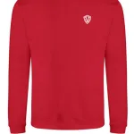 Mikina Dámska / CLASSIC sweatshirt fitness / Červená / v1710