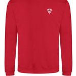 Mikina Dámska / CLASSIC sweatshirt fitness / Červená / v1710