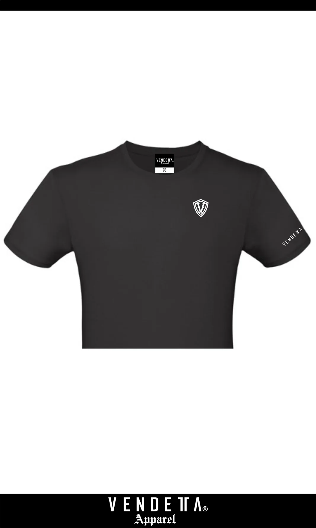 Tričko Dámske / CROP T-Shirt / čierna / v1721 – Obrázok 1