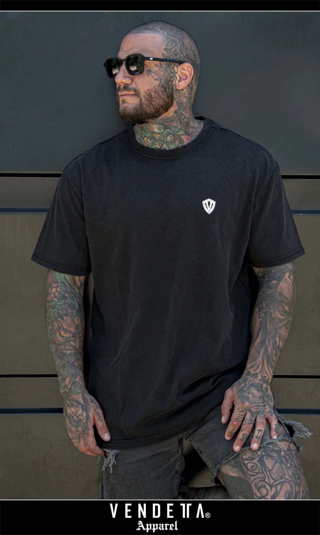 Tričko Pánske / T-shirt Oversize Batika / Čierna / v1636 – Obrázok 1