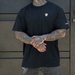 Tričko Pánske / T-shirt Oversize 1 / 3D Logo / Čierna / v1700