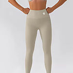 Leginy + Top - Súprava Dámska / leggings push up - Top SET / Hnedá / v1752