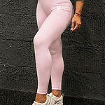 Legíny Bezšvové Dámske / Vysoký Pás / Seamless Leggings / SET / Ružová / v1736