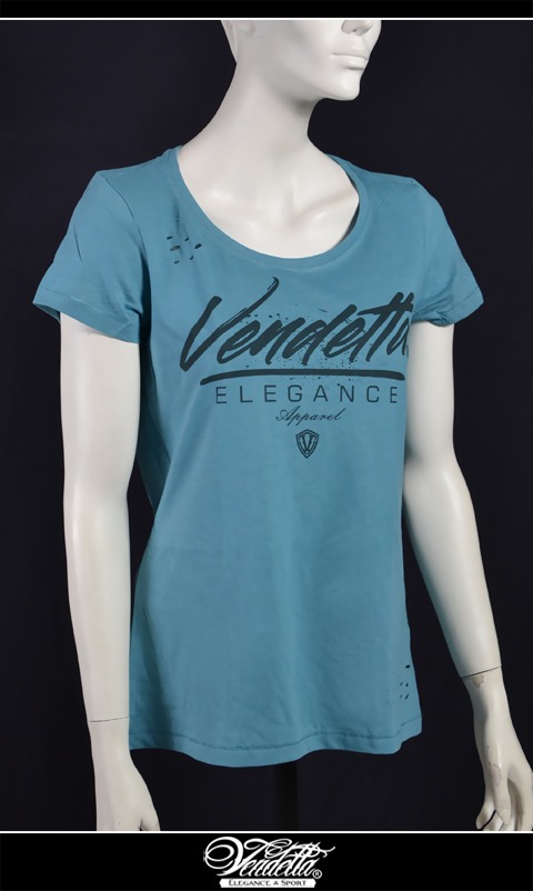 Tričko Dámske / Vendetta street elegance / Zelená / v1197