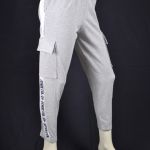 Tepláky kapsačové Dámske / Sweatpants slim 22 / Šedá / x112