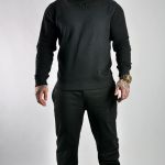 Tepláky Pánske / Sweatpants Carbon Black / Čierna / v1230