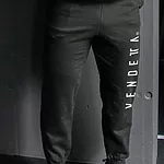 Tepláky Pánske / Voľné / Sweatpants / Čierna / v1387