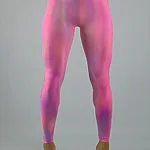 Legíny Bezšvové Dámske / Hrubé / Leggings / Ružová / v1409