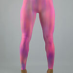 Legíny Bezšvové Dámske / Hrubé / Leggings / Ružová / v1409