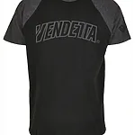 Tričko Pánske / T-shirt double color / Čierna / v1471