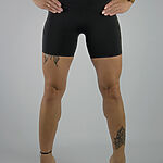 Kraťasy Krátke Ženy / SHORTS - FIT FASHION 01 / Čierna / v1489