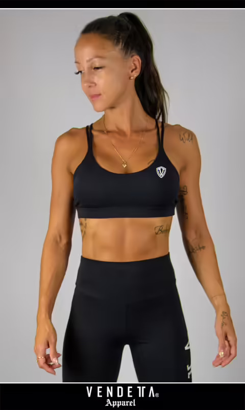 Podprsenka Dámsky / TOP SPORT - FIT FASHION Premium no1 / Čierna / v1533