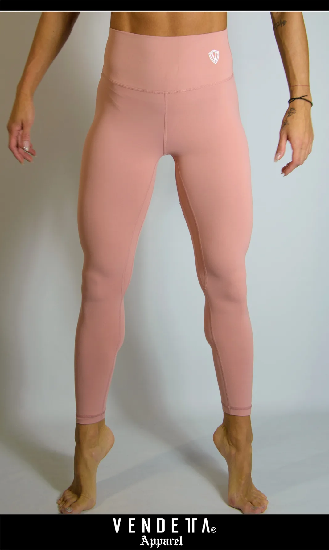 Legíny Dámsky / Leggings Classic / Ružová / v1493 – Obrázok 2