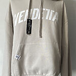 MIKINA S KAPUCŇOU OVERSIZE / Hoodie / Natural Light / v1591