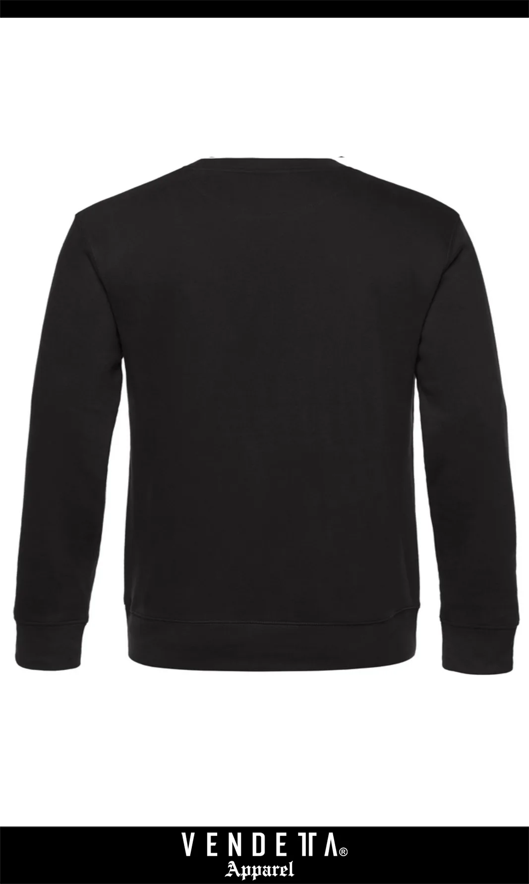 Mikina Pánska / CLASSIC Hoodie / Čierna / v1571 – Obrázok 2