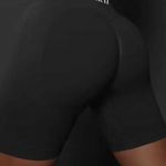 Kratasy Krátke Hrubé Dámske / Shorts Push UP / SET / Čierna / v1579