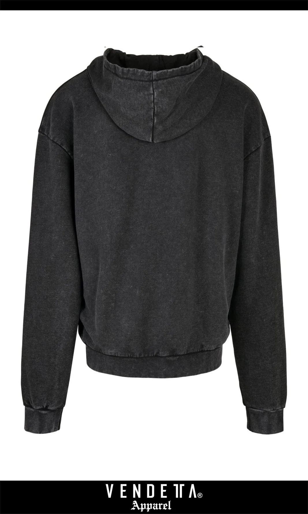 Mikina Oversize Dámska / Oversized Hoody Batika / Čierna / v1639 – Obrázok 2