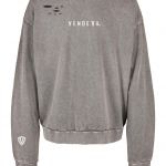 Mikina Oversize Dámska / Oversized Hoody Batika / Šedá / v1639