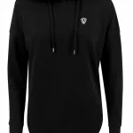 Mikina s kapucňou Dámska / Hoody / Čierna / v1641