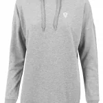 Mikina s kapucňou Dámska / Hoody / Šedá / v1641