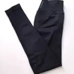 Legíny Bezšvové Dámske / Nízky Pás / Leggings Push UP / SET / Čierna / v1628