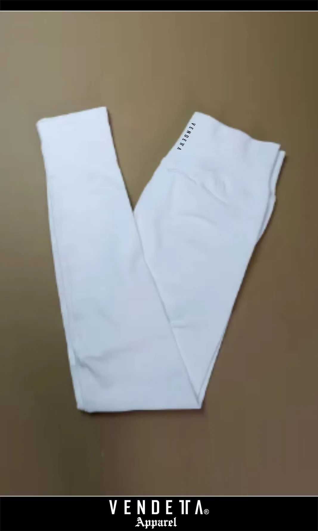 Legíny Bezšvové Dámske / Nízky Pás / Leggings Push UP / SET / Biela / v1628 – Obrázok 1