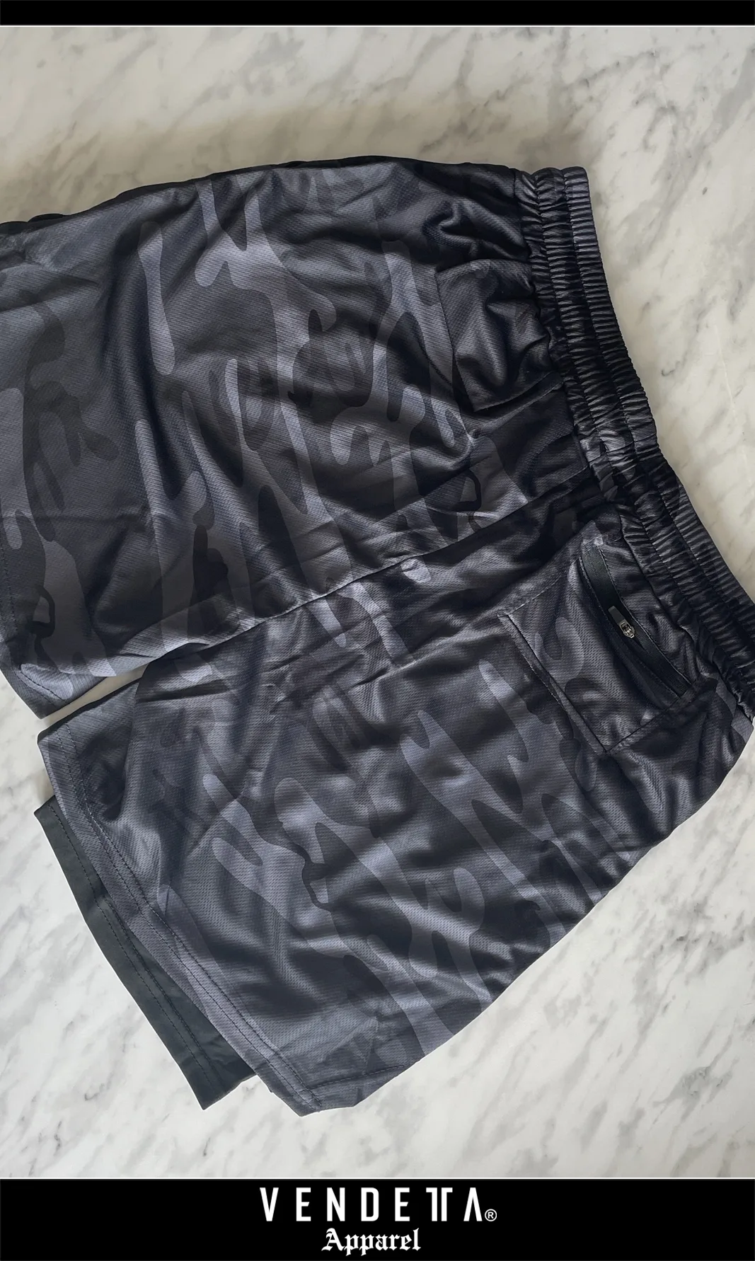 Kraťasy Sport Muži / Sport Shorts / Hardgym no2 / Maskáč / v1556 – Obrázok 6