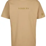 Tričko Pánske / T-shirt Oversize 1 / Natural-Gold / v1647