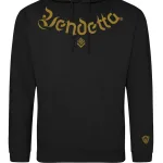 Mikina s Kapucňou Dámska / Hoodie Oversize / Čierna / v1697