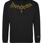 Mikina s Kapucňou Dámska / Hoodie Oversize / Čierna / v1697