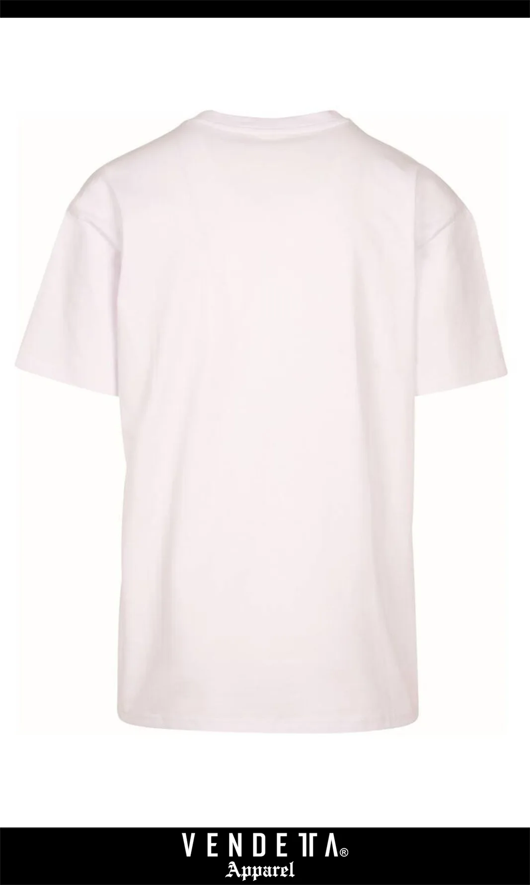 Tričko Pánske / T-shirt Oversize 1 / 3D Logo / Biela / v1700 – Obrázok 3
