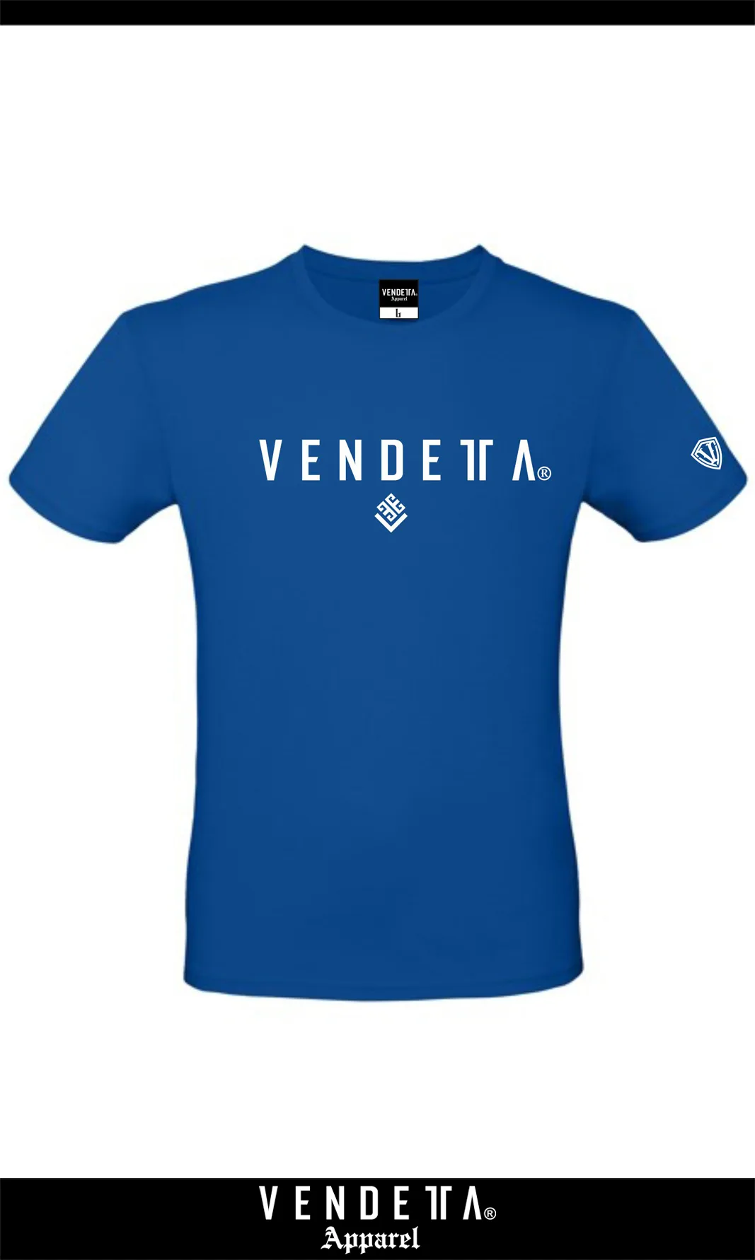 Tričko Pánske / T-Shirt Classic / Modrá - Royal / v1649 – Obrázok 1