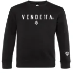 Mikina Dámska / CLASSIC sweatshirt / Čierna - Biela / v1661