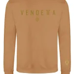 Mikina Dámska / CLASSIC sweatshirt / Hnedá - Zlatá / v1661