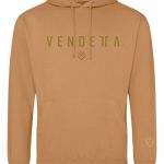 Mikina s Kapucňou Dámska / Hoodie Oversize / Hnedá / v1683