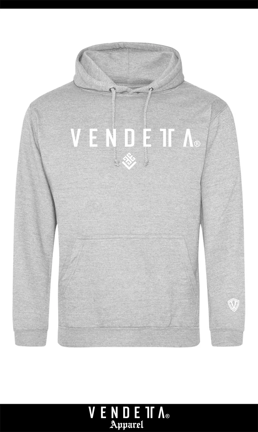 Mikina s Kapucňou Dámska / Hoodie Oversize / Šedá / v1683 – Obrázok 1